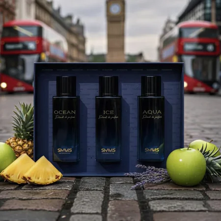 بكج عطور شمس للرجال ثلالث علب حجم50 مل