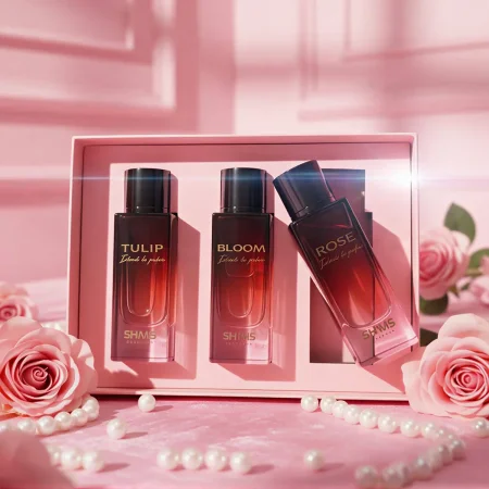 بكج عطور شمس للنساء ثلالث علب حجم50 مل